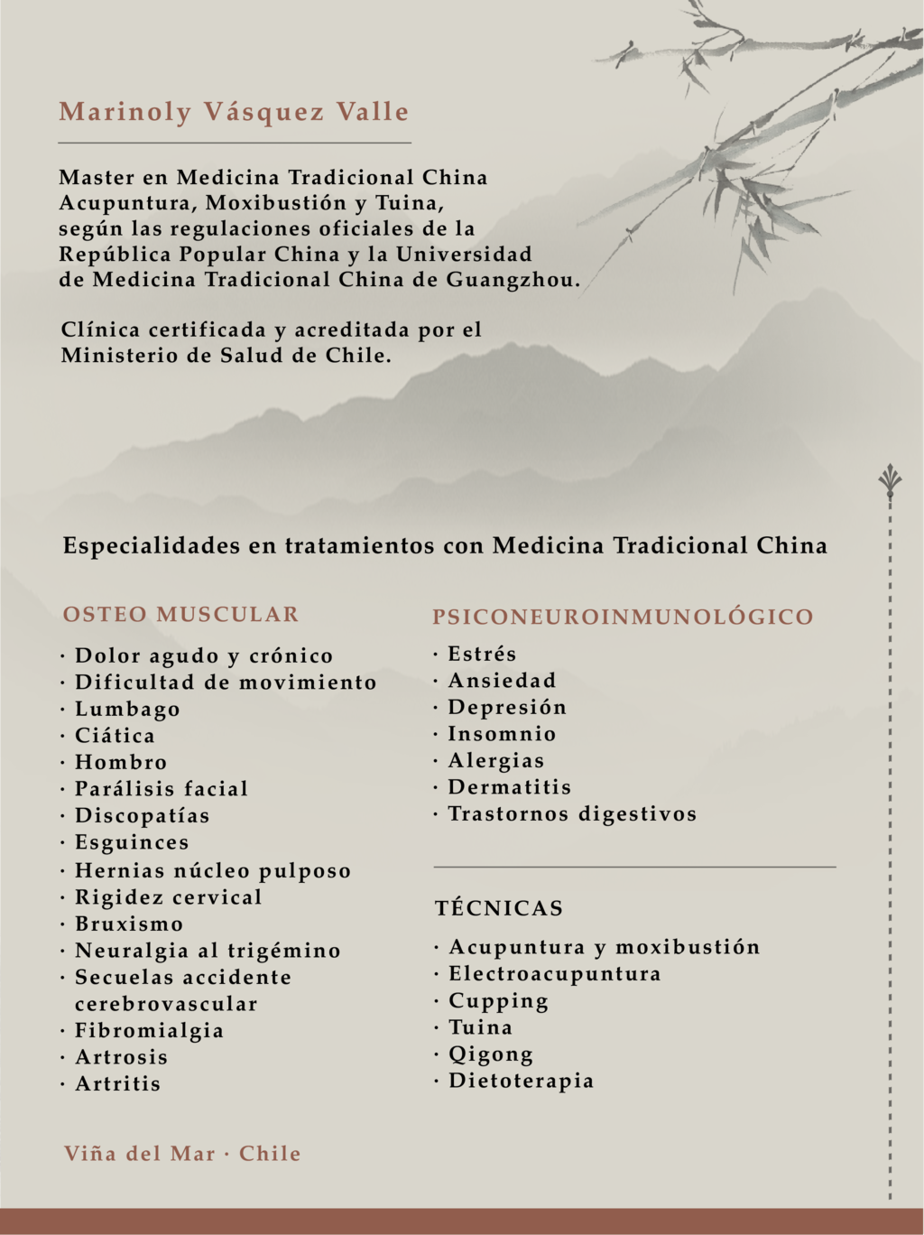 Centro Terapeutico de Medicina China